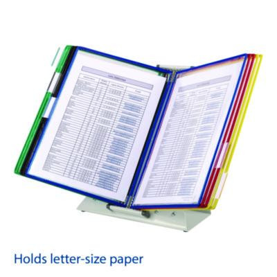 Desktop Reference Starter Set, 10 Pockets, 5 Tabs