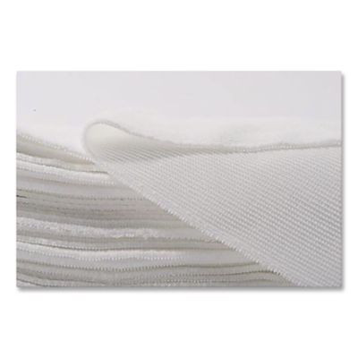 Freedom S1 Disposable Microfiber Wet/Dry Dust Mop Pads, 18 X 5, White, 50 Pads/Bag, 10 Bags/Carton