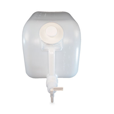 Shur-Fill Dispenser, 5 Gal, Clear, 8/Carton