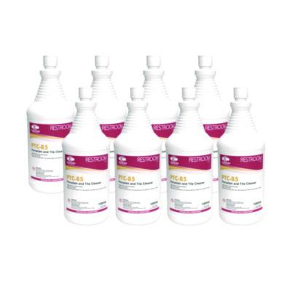 Ptc-85 Porcelain And Tile Cleaner, Pleasant Scent, 32 Oz Bottle, 12/Carton