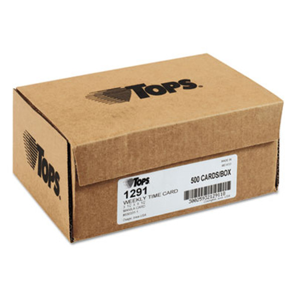 Time Clock Cards, Replacement For 331-10, Two Sides, 3.5 X 8.5, 500/Box
