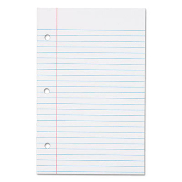 Filler Paper, 3-Hole, 5.5 X 8.5, Medium/College Rule, 100/Pack