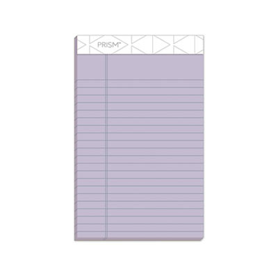 Prism + Colored Writing Pads, Narrow Rule, (50) Pastel Orchid 5 x 8 Sheets, 12/Pack
