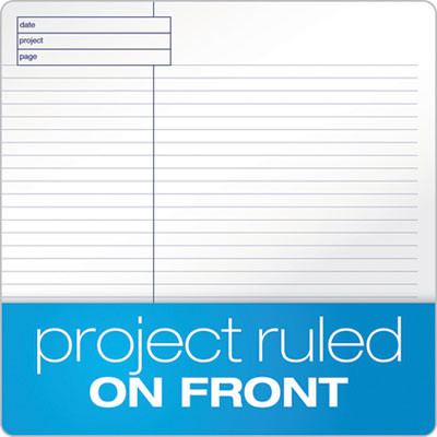 Docket Gold Planning Pads, Project-Management Format And Quadrille Rule (4 Sq/In), (40) White 8.5 x 11 Sheets, 4/Pack