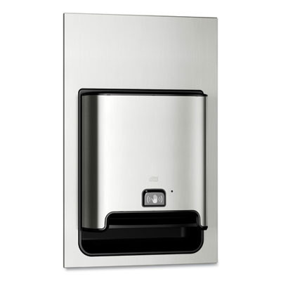Image Design Matic Hand Towel Roll Dispenser With Intuition Sensor, Recessed, 17.6 X 7.99 X 26.97, Stainless Steel
