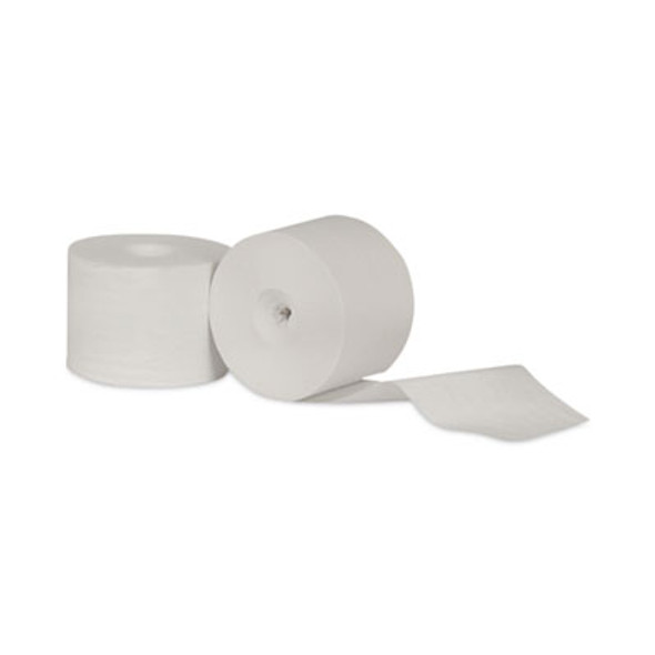 Coreless High Capacity Bath Tissue, Septic Safe, 2-Ply, White, 1,100 Sheets/Roll, 36 Rolls/Carton