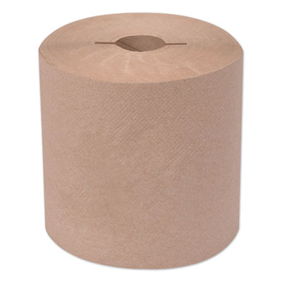 Universal Hand Towel Roll, Notched, 1-Ply, 7.5" x 1,000 Ft, Natural, 6 Rolls/Carton