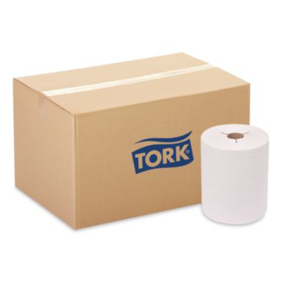 Advanced Hand Towel Roll, Notched, 1-Ply, 8 X 10, White, 6 Rolls/Carton