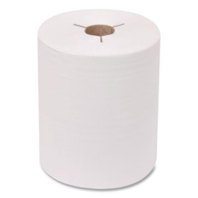 Advanced Hand Towel Roll, Notched, 1-Ply, 8 X 11, White, 491/Roll, 12 Rolls/Carton