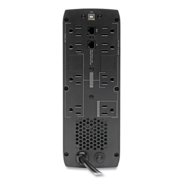 Eco Series Desktop Ups Systems With Usb Monitoring, 8 Outlets, 1,000 Va, 316 J