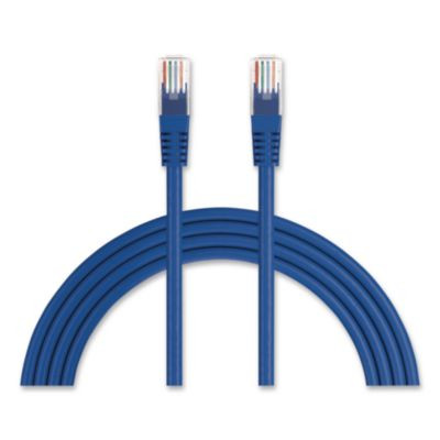 Cat5e 350 Mhz Molded Patch Cable, 14 Ft, Blue