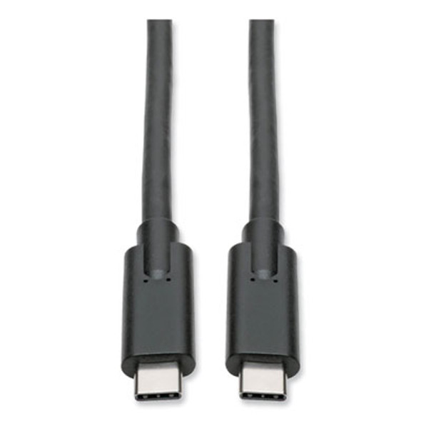 Usb 3.1 Gen 1 (5 Gbps) Cable, Usb Type-C (Usb-C) To Usb Type-C (M/M), 5 A, 6 Ft, Black