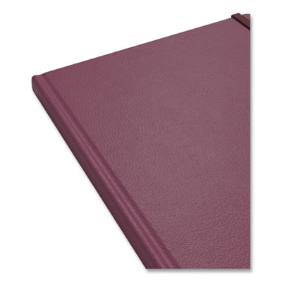 Hardcover Business Journal, 1-Subject, Narrow Rule, Purple Cover, (96) 10 x 8 Sheets