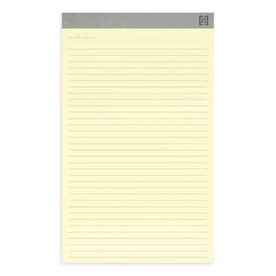 Notepads, Wide/Legal Rule, (50) Canary Yellow 8.5 x 14 Sheets, 12/Pack