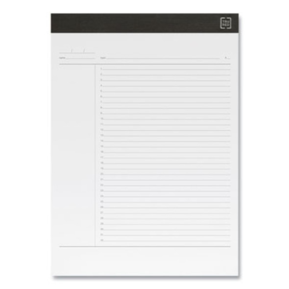 Notepads, Project-Management Format, 50 White 8.5 X 11.75 Sheets, 6/Pack