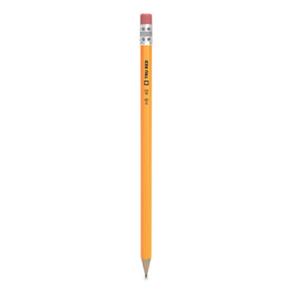Wooden Pencil, Hb (#2), Black Lead, Yellow Barrel, 48/Pack