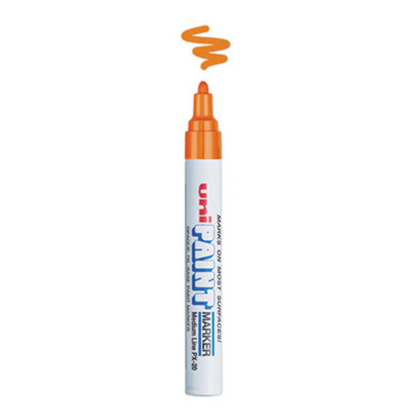 Permanent Marker, Medium Bullet Tip, Orange
