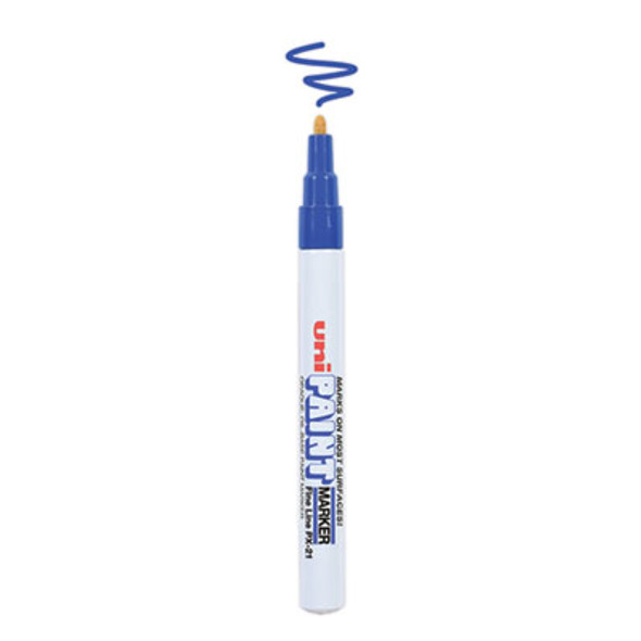 Permanent Marker, Fine Bullet Tip, Blue