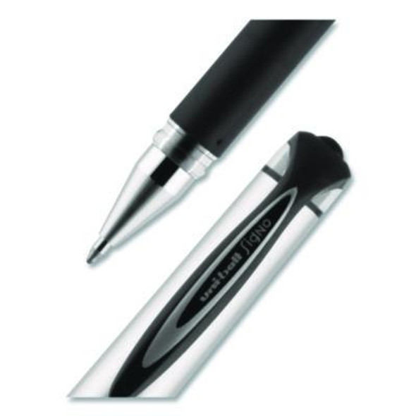 207 Impact Gel Stick Pen Refills, Bold 1 Mm Conical Tip, Black Ink, 2/Pack