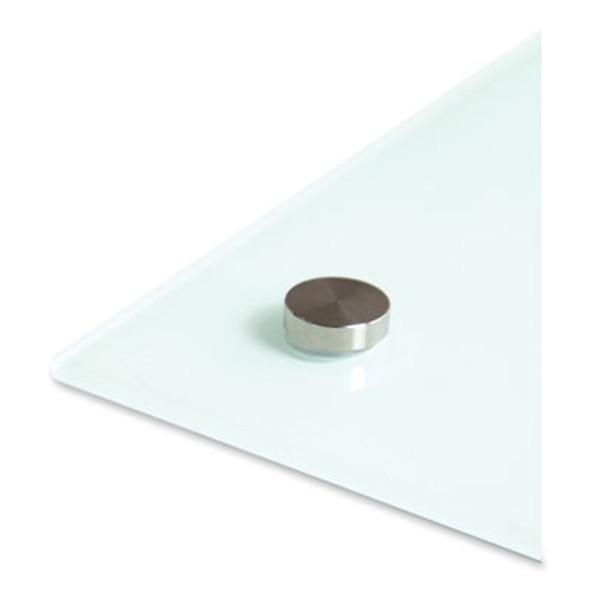 Glass Dry Erase Board, 48" x 36" (Actual Size: 47" x 35"), White Surface