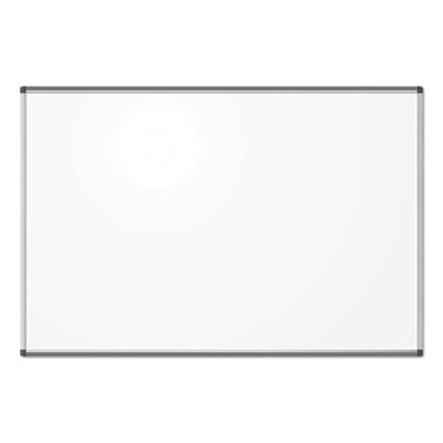 Pinit Magnetic Dry Erase Board, 72" x 48" (Actual Size: 70" x 47"), White Surface, Satin Aluminum Frame