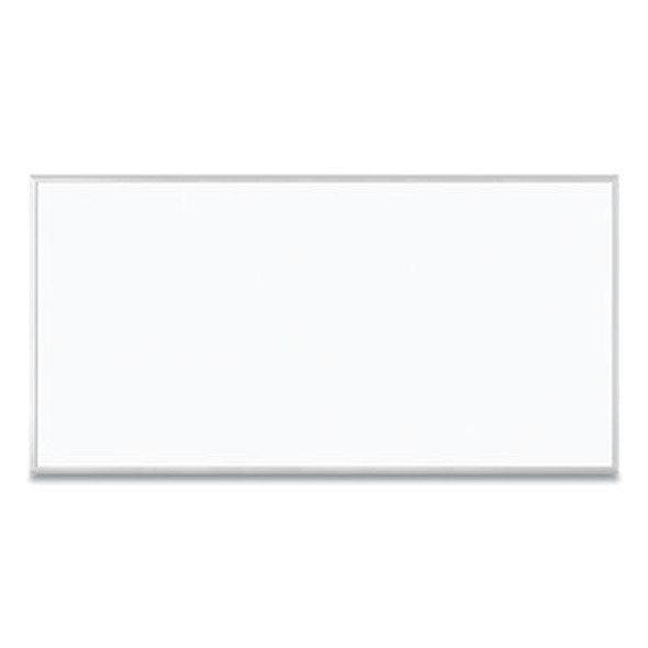 Magnetic Dry Erase Board With Aluminum Frame, (Actual Size: 95" x 47"), White Surface, Satin Aluminum Frame