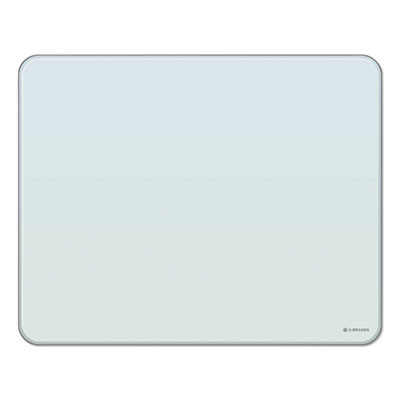 Cubicle Glass Dry Erase Board, 20" x 16", White Surface