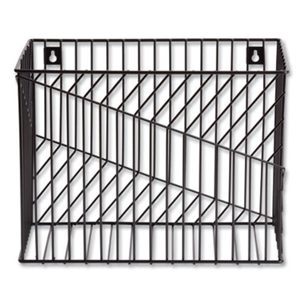 Vena Hanging File Basket, Letter Size, 6.85" Long, Black