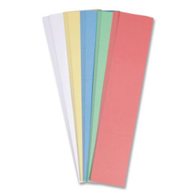 Data Card Replacement, 2 x 1, Assorted Colors, 1,000/Pack