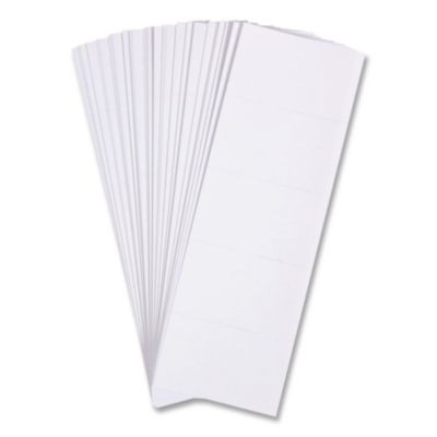 Data Card Replacement, 3 X 1.75, White, 500/Pack