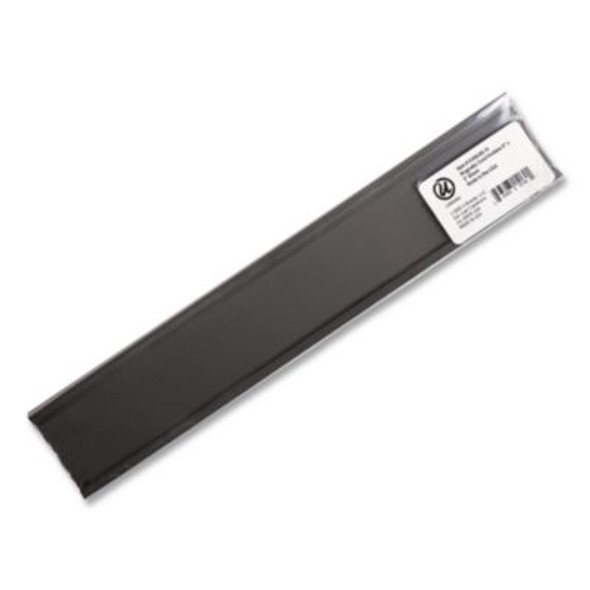 Magnetic Card Holders, 6 X 2, Black, 10/Pack
