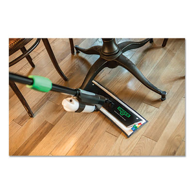 Excella Reusable Mopping Pad, 20 X 6, Gray With Color-Coding Tabs