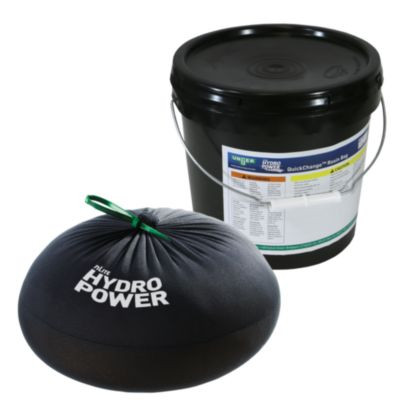 Hydropower Resin Bag With Reusable Pail