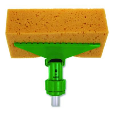 Fixi-Clamp Sponge, 8.5 x 4, 2.75" Thick, Yellow, 10/Carton