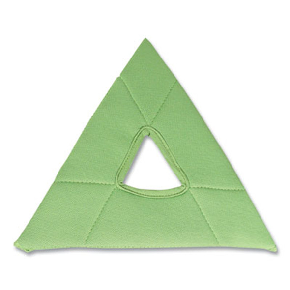 Stingray Glass Cleaning Pads, 10.25" x 9", Green, 5/Pack