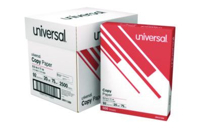 Copy Paper Convenience Carton, 92 Bright, 20 Lb Bond Weight, 8.5 x 11, White, 500 Sheets/Ream, 5 Reams/Carton