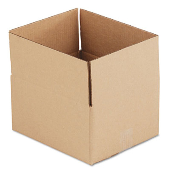 Fixed-Depth Corrugated Shipping Boxes, Regular Slotted Container (Rsc), 10" x 12" x 6", Brown Kraft, 25/Bundle