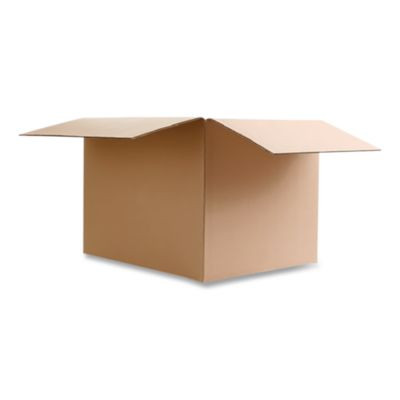 Fixed-Depth Corrugated Shipping Boxes, Regular Slotted Container (Rsc), 12" x 18" x 8", Brown Kraft, 25/Bundle