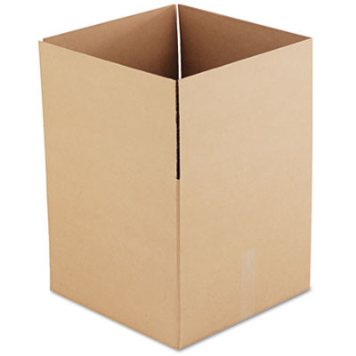 Fixed-Depth Corrugated Shipping Boxes, Regular Slotted Container (Rsc), 18" x 18" x 16", Brown Kraft, 15/Bundle