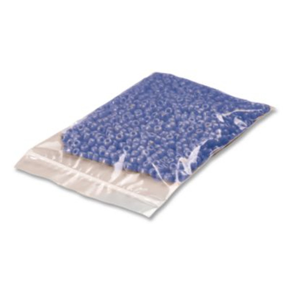 Reclosable Poly Bags, Zipper-Style Closure, 2 Mil, 3" x 4", Clear, 1,000/Carton