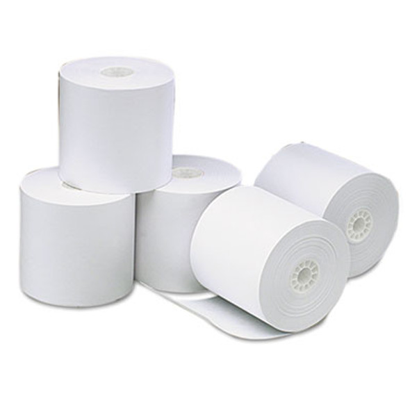 Direct Thermal Printing Paper Rolls, 3.13" X 273 Ft, White, 50/Carton