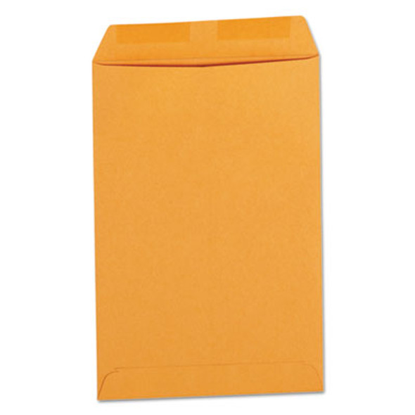 Catalog Envelope, 24 Lb Bond Weight Kraft, #1, Square Flap, Gummed Closure, 6 x 9, Brown Kraft, 500/Box