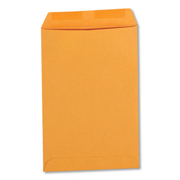 Catalog Envelope, 28 Lb Bond Weight Kraft, #1, Square Flap, Gummed Closure, 6 x 9, Brown Kraft, 100/Box