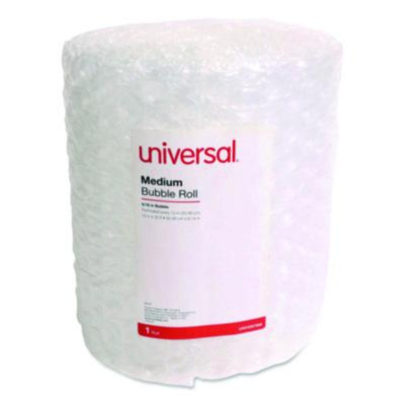 Bubble Packaging, 0.31" Thick, 12" x 30 Ft, Perforated Every 12", Clear, 12/Carton