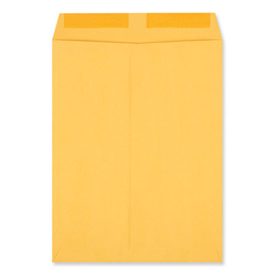 Catalog Envelope, 28 Lb Bond Weight Kraft, #12 1/2, Square Flap, Gummed Closure, 9.5 x 12.5, Brown Kraft, 250/Box