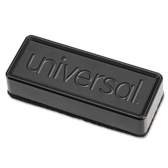 Dry Erase Whiteboard Eraser, 5" x 1.75" x 1", Black