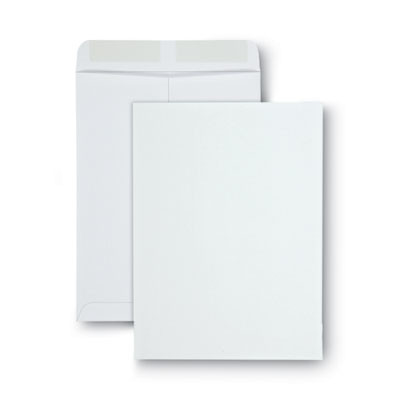 Catalog Envelope, 28 Lb Bond Weight Paper, #10 1/2, Square Flap, Gummed Closure, 9 x 12, White, 100/Box