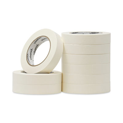 General-Purpose Masking Tape, 3" Core, 24 Mm X 54.8 M, Beige, 36/Carton