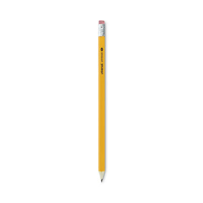 #2 Pre-Sharpened Woodcase Pencil, Hb (#2), Black Lead, Yellow Barrel, 24/Pack