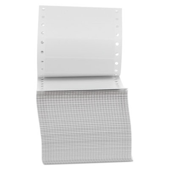 Dot Matrix Printer Labels, Dot Matrix Printers, 0.94 X 3.5, White, 5,000/Box